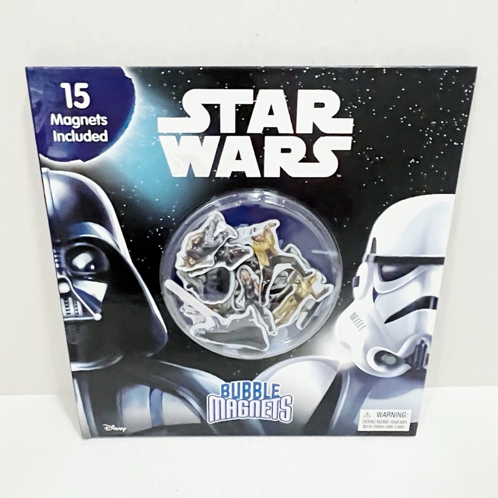 New Star Wars Bubble Magnets Book 15 3D Magnets Creativity Phidal Publishing